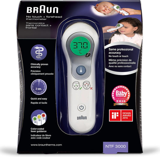 BRAUN NO TOUCH 3N1 THERMOMETER EQ