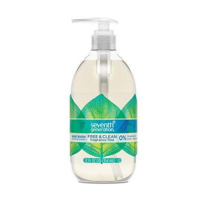 SEVENTH GENERATION HAND WASH,FREE AND CLEAN