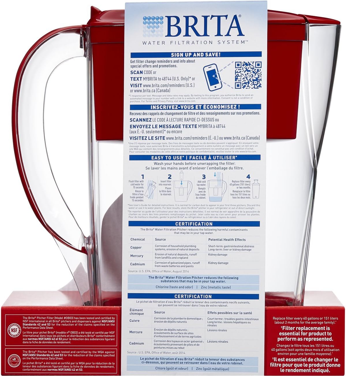 BRITA SPACE SAVER PITCHER KT
