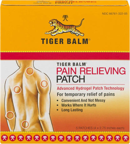 TIGER BALM CTR DSP,TIGER BALM PATCH