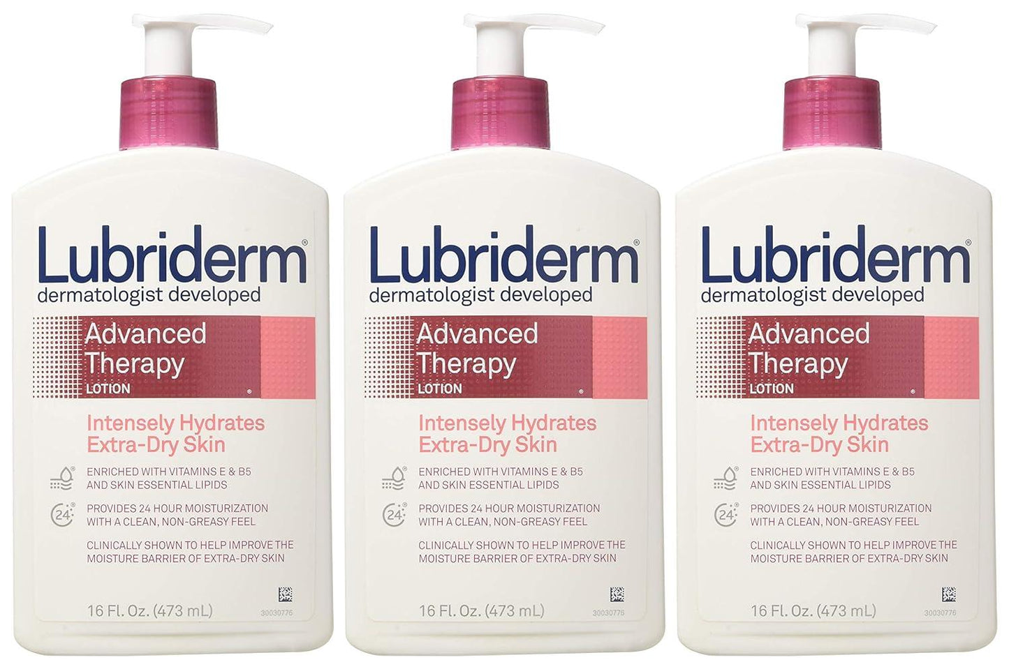 Lubriderm Advanced Therapy Lotion 16oz Itchy Dry Skin