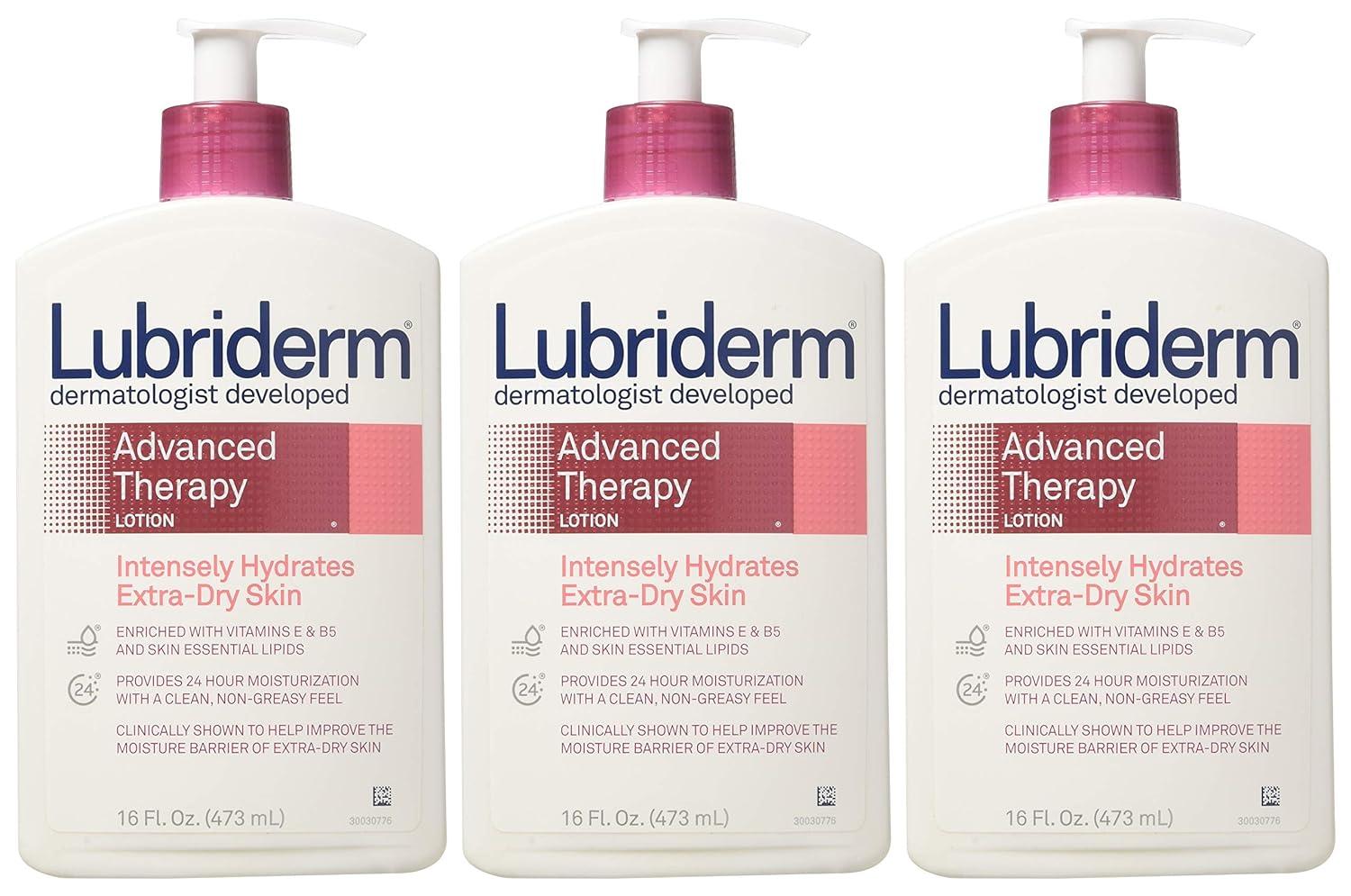 Lubriderm Advanced Therapy Lotion 16oz Itchy Dry Skin