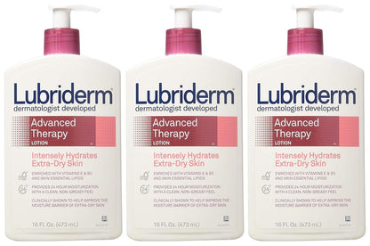 Lubriderm Advanced Therapy Lotion 16oz Itchy Dry Skin