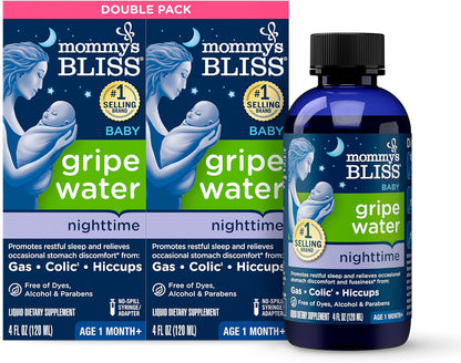 MOMMY'S BLISS GRIPE WATER NIGHT TIME 4OZ