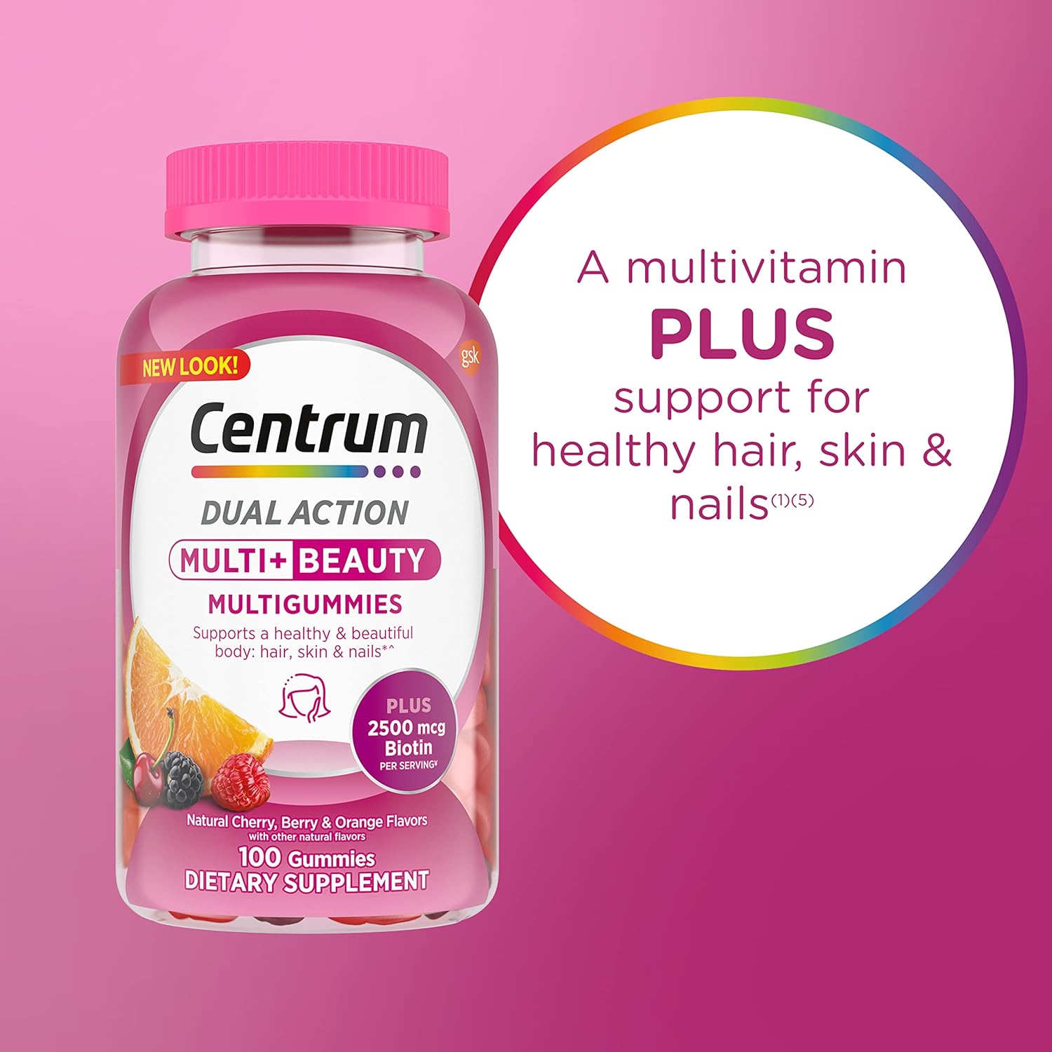 CENTRUM MULTI+BEAUTY GMY 100CT