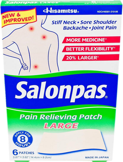 SALONPAS DL PAIN RELIEF PATCH 10 PC