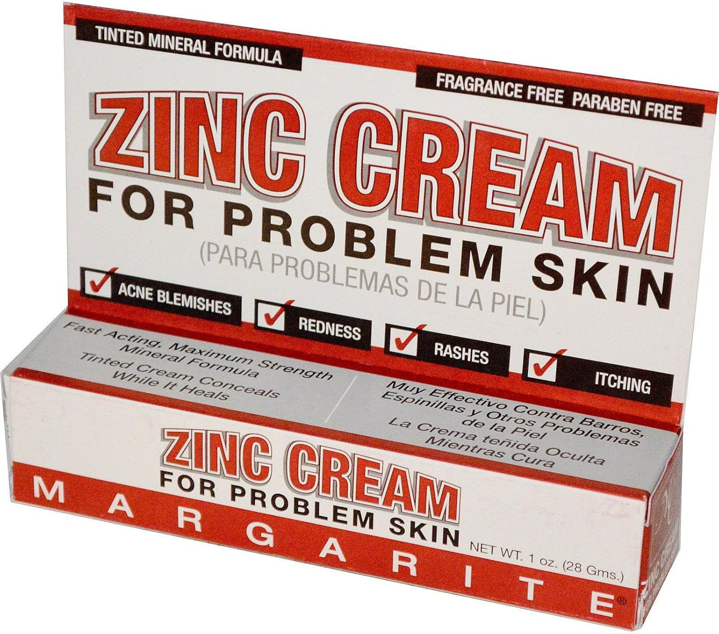 MARGARITE COSMETICS ZINC CREAM