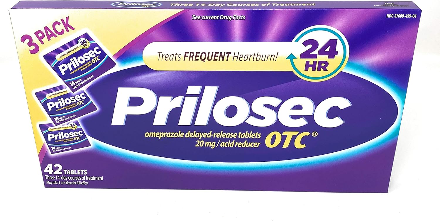 PRILOSEC OTC TB 20MG 1X6X42 CLS