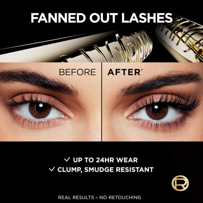 L'ORÉAL PARIS Voluminous Panorama Volumizing and Lengthening Washable Mascara, 702 Black Brown, 0.33 fl oz