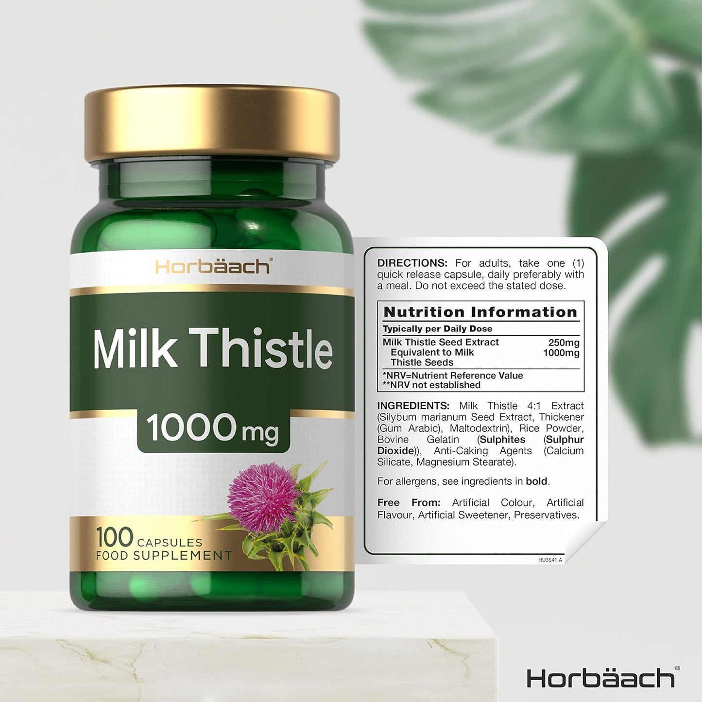 NT MILK THISTLE CP 1000MG 100 RRL