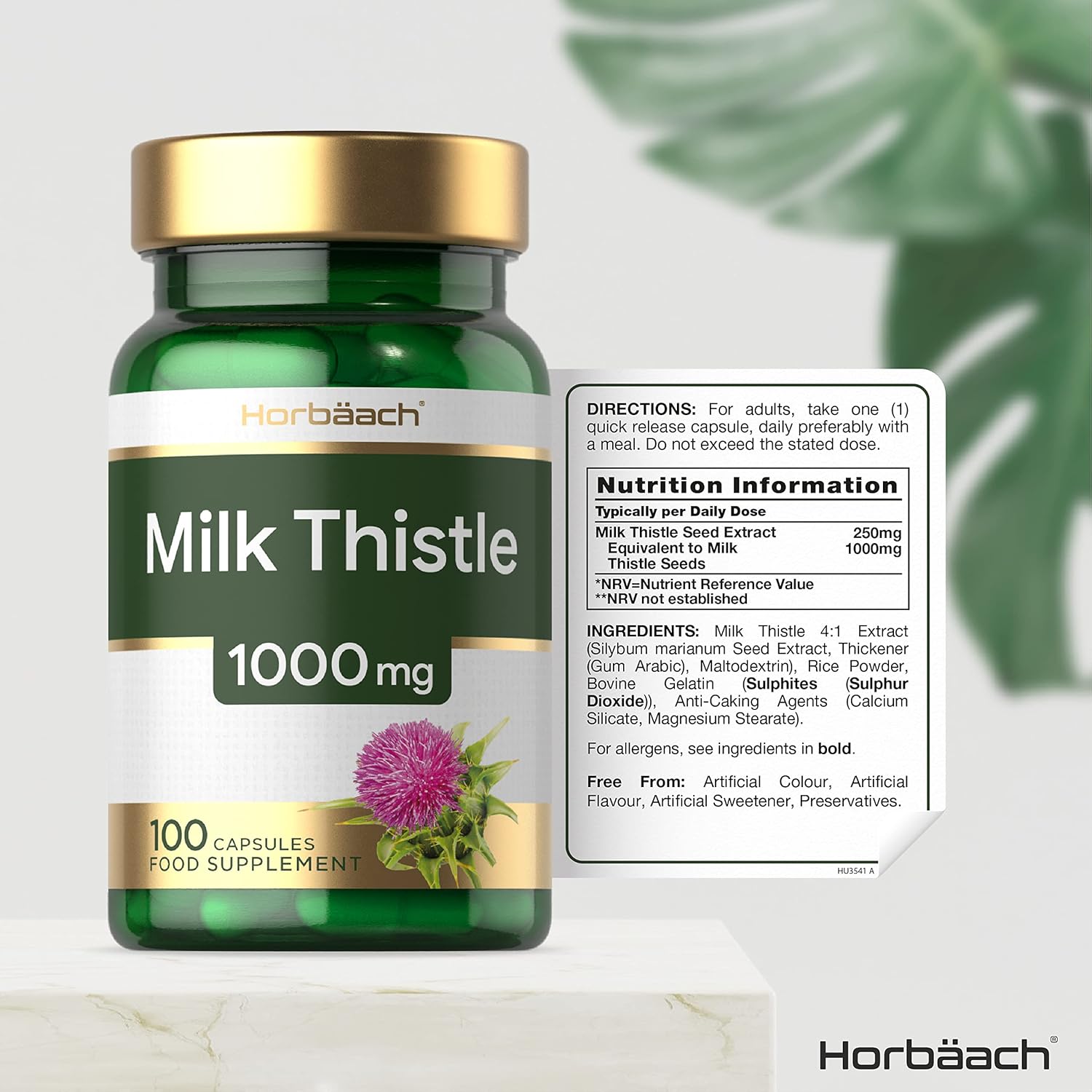 NT MILK THISTLE CP 1000MG 100 RRL
