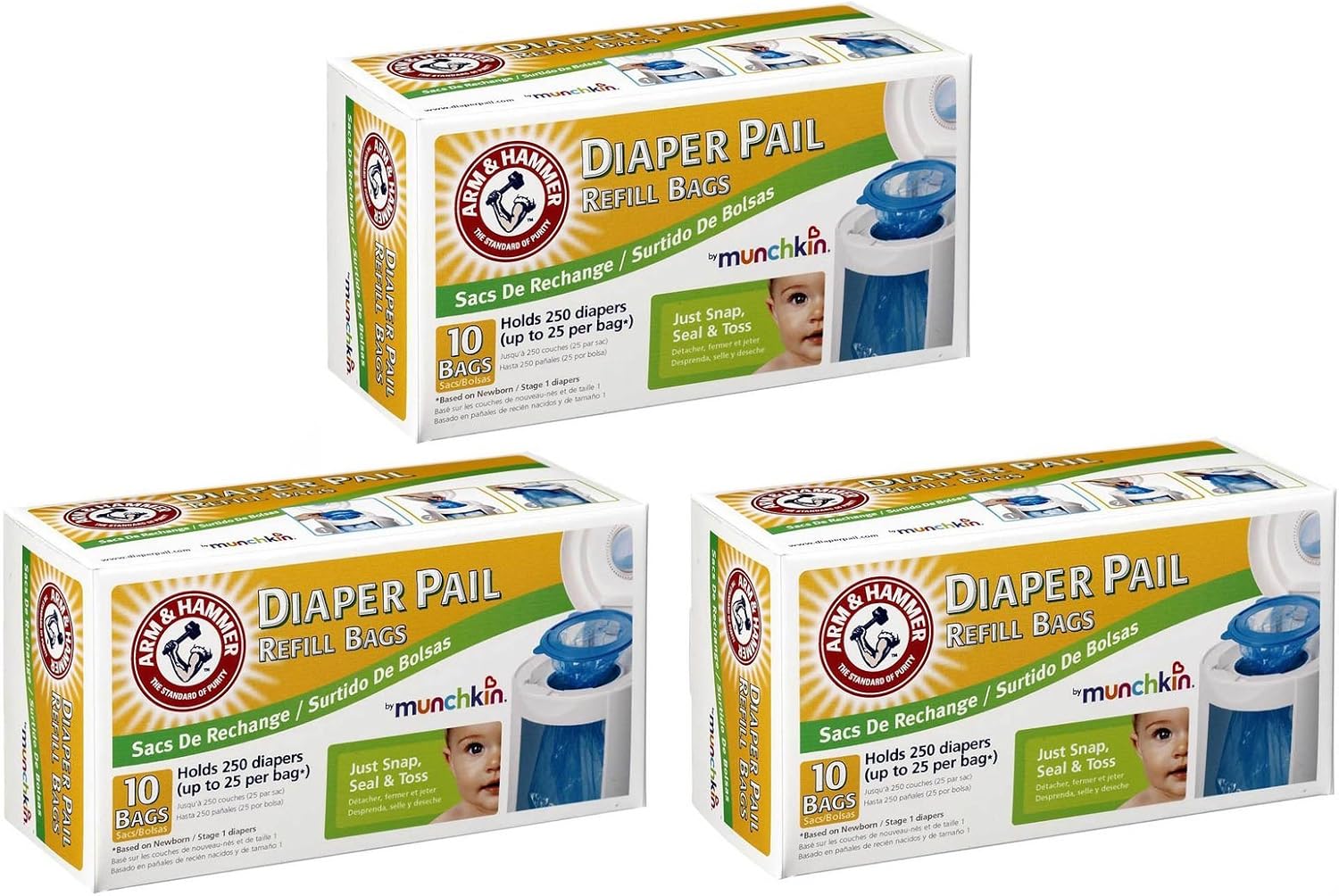 ARM/HAMMER DIAPER BAG DSPN KT