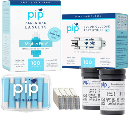 PIP SNGL-USE SAFETY 30GX1.0MM LNC 100CT