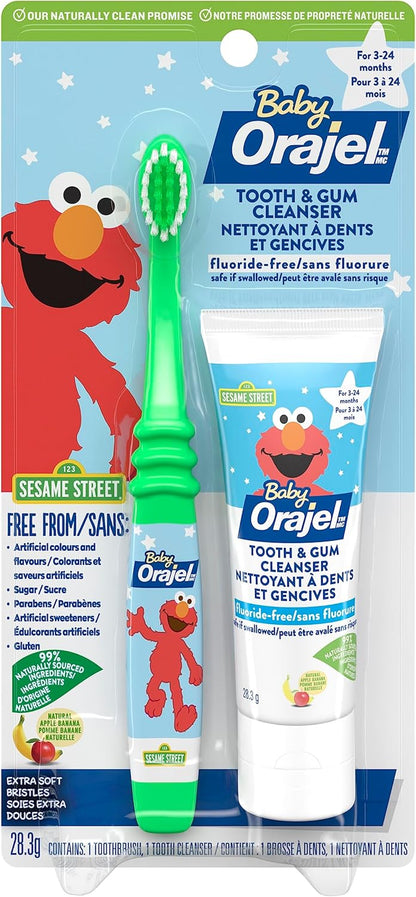 ORAJEL BABY TOOTH CLEANSER FRUIT 0.7OZ