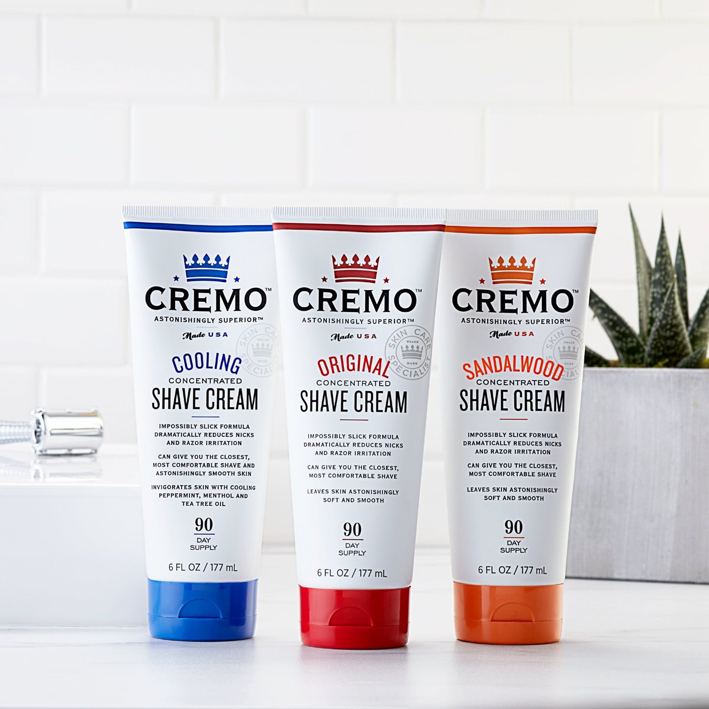 S/M MEN SHAVE CREAM 5 OZ