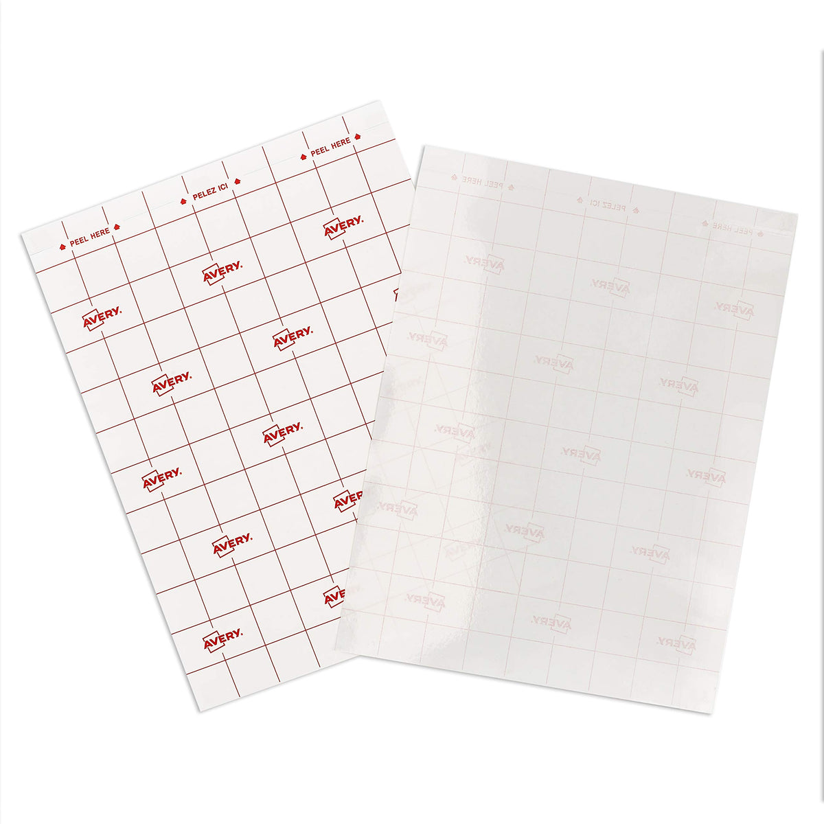 Avery Self-Adhesive Laminating Sheet, 9" x 12" - Clear, 2 count