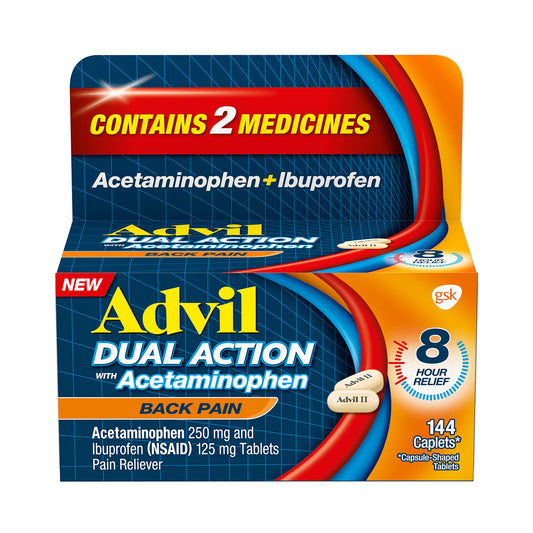 ADVIL DUAL ACTION TB 250-125MG 36