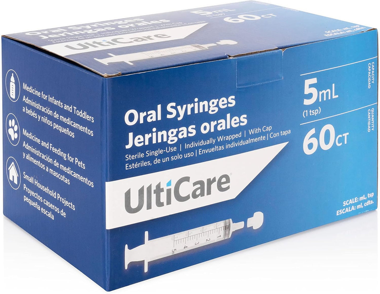 ULTICARE SYRINGE 5/16" 30GX1CC 100CT