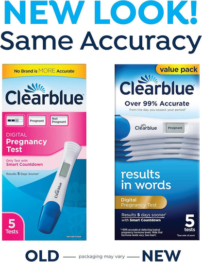 CLEARBLUE PREGNANCY TEST DIGITAL 2CT