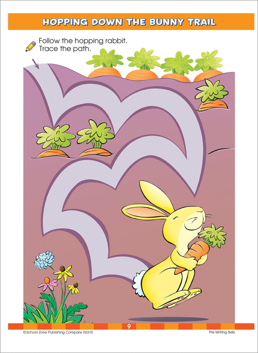 School Zone Preschool Practice Workbook Ages 3-5