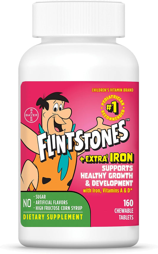 FLINTSTONES MULTI CHEW W/IRON 60CT