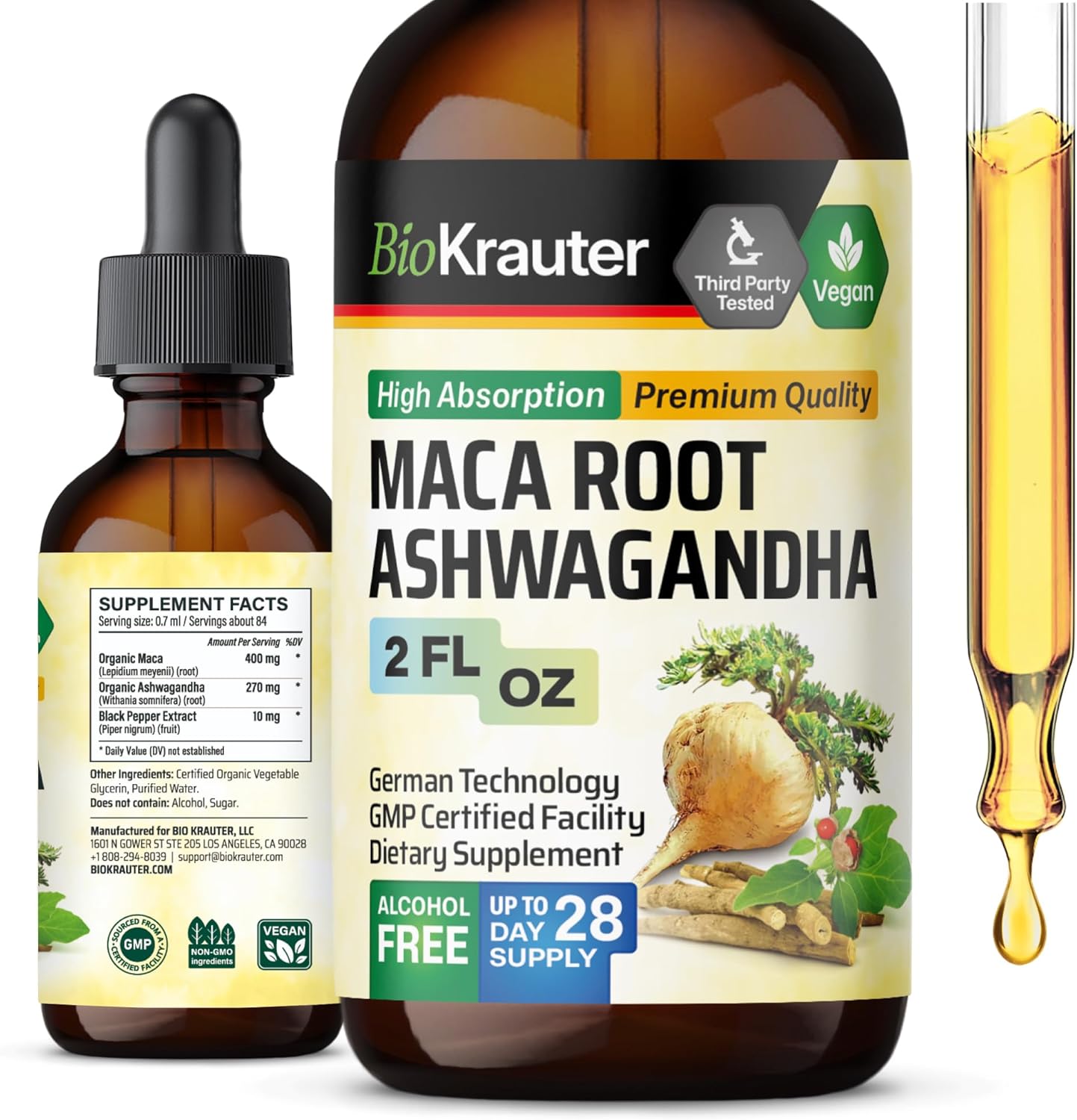 MACA ROOT/ASHWAGANDHA GC 75 SFG