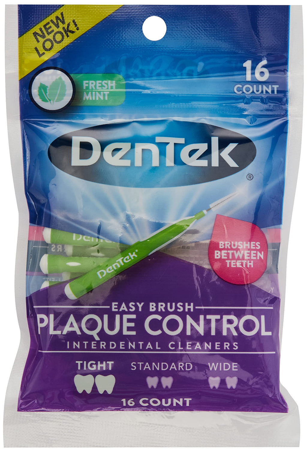 Dentek Easy Brush Cleaners Tight Spaces 16 Count
