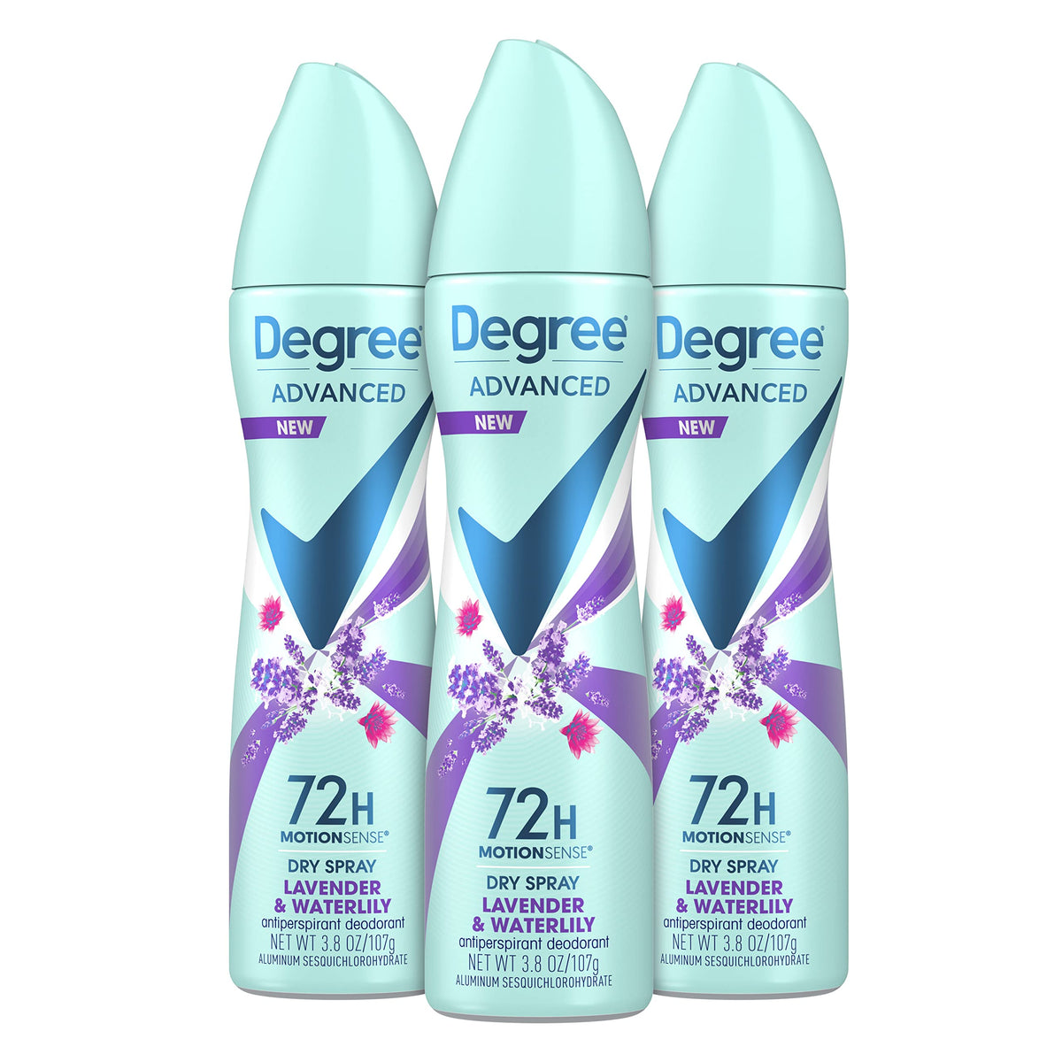 Degree Deodorant 2.6oz Womens Motion Sense Lavender/Wtr Lily