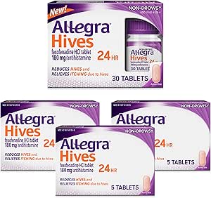 ALLEGRA HIVES 24H TB 180MG 30 ND
