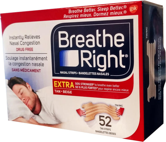BREATHE RIGHT EXTRA CLEAR STRIP 26CT