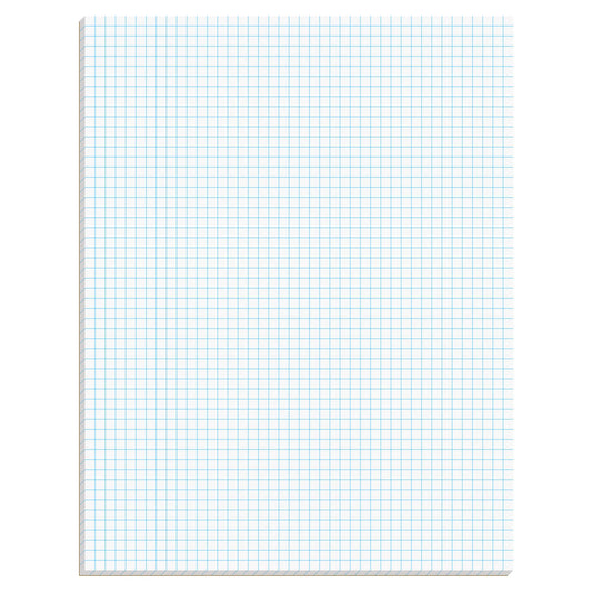 Ampad® Graph Pad, Graph Rule (5 x 5), 50 Sheets