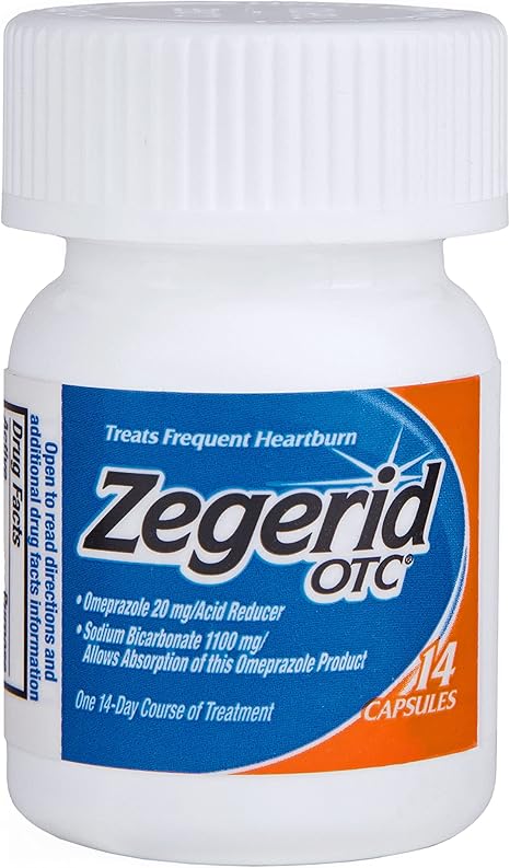 ZEGERID OTC 20MG CAPSULE 14CT