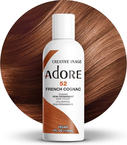 Adore Semi-Permanent Haircolor #052 French Cognac 4oz