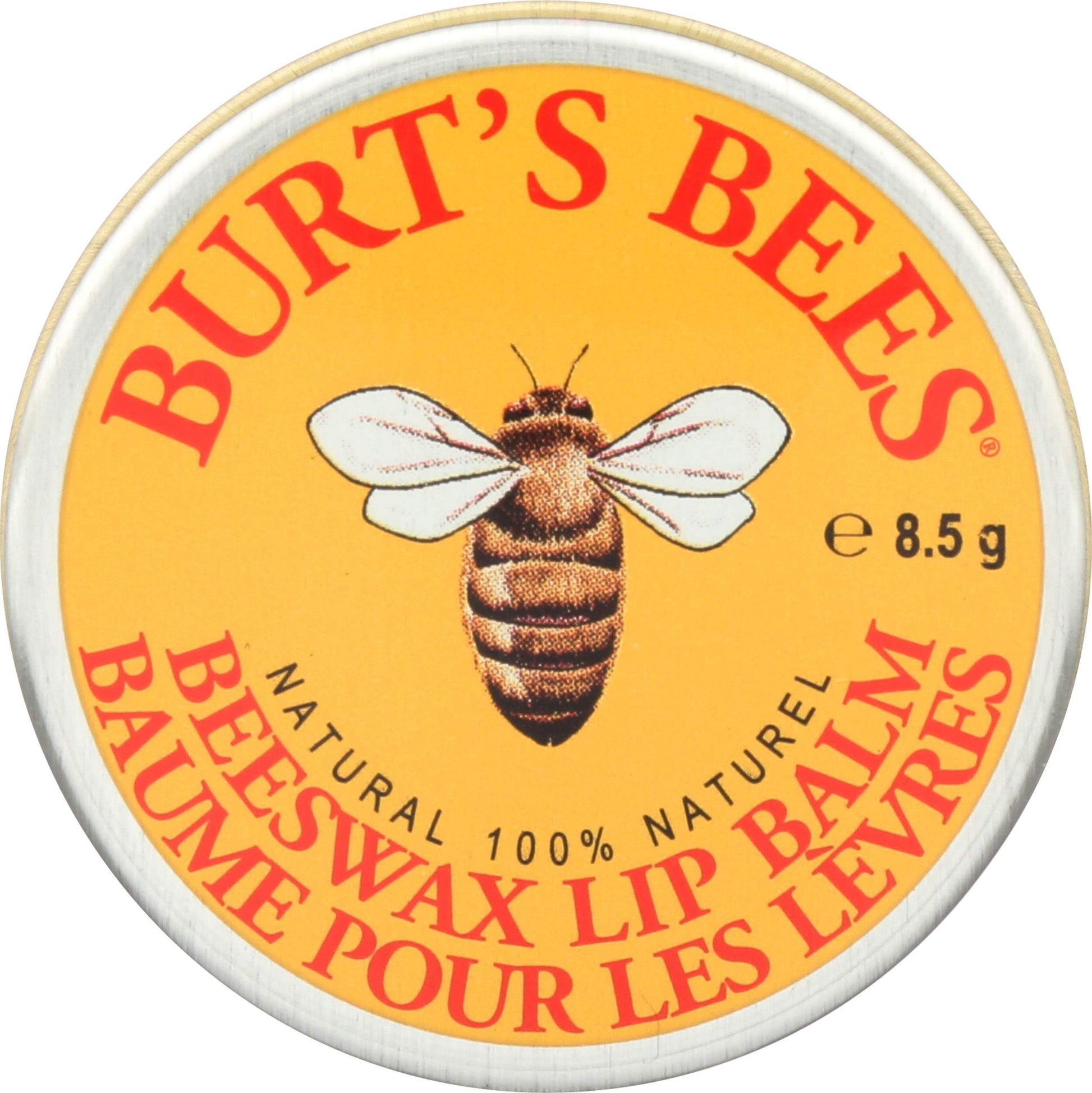 Burt's Bees Lip Balm - Beeswax, 2 count