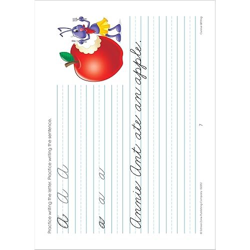 School Zone An I Know It Book Cursive Writing