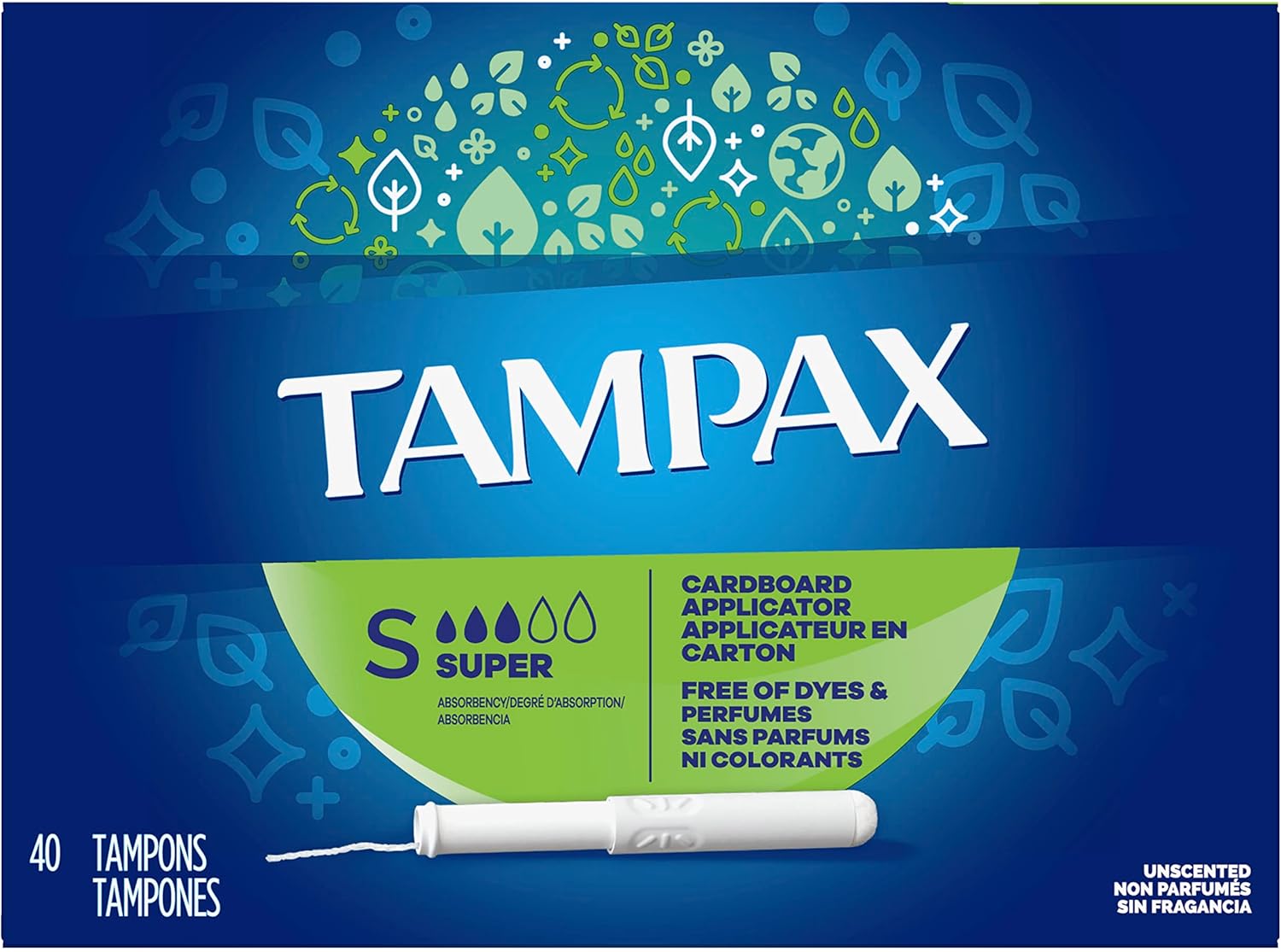 TAMPAX FLUSHABLE SUPER 40CT