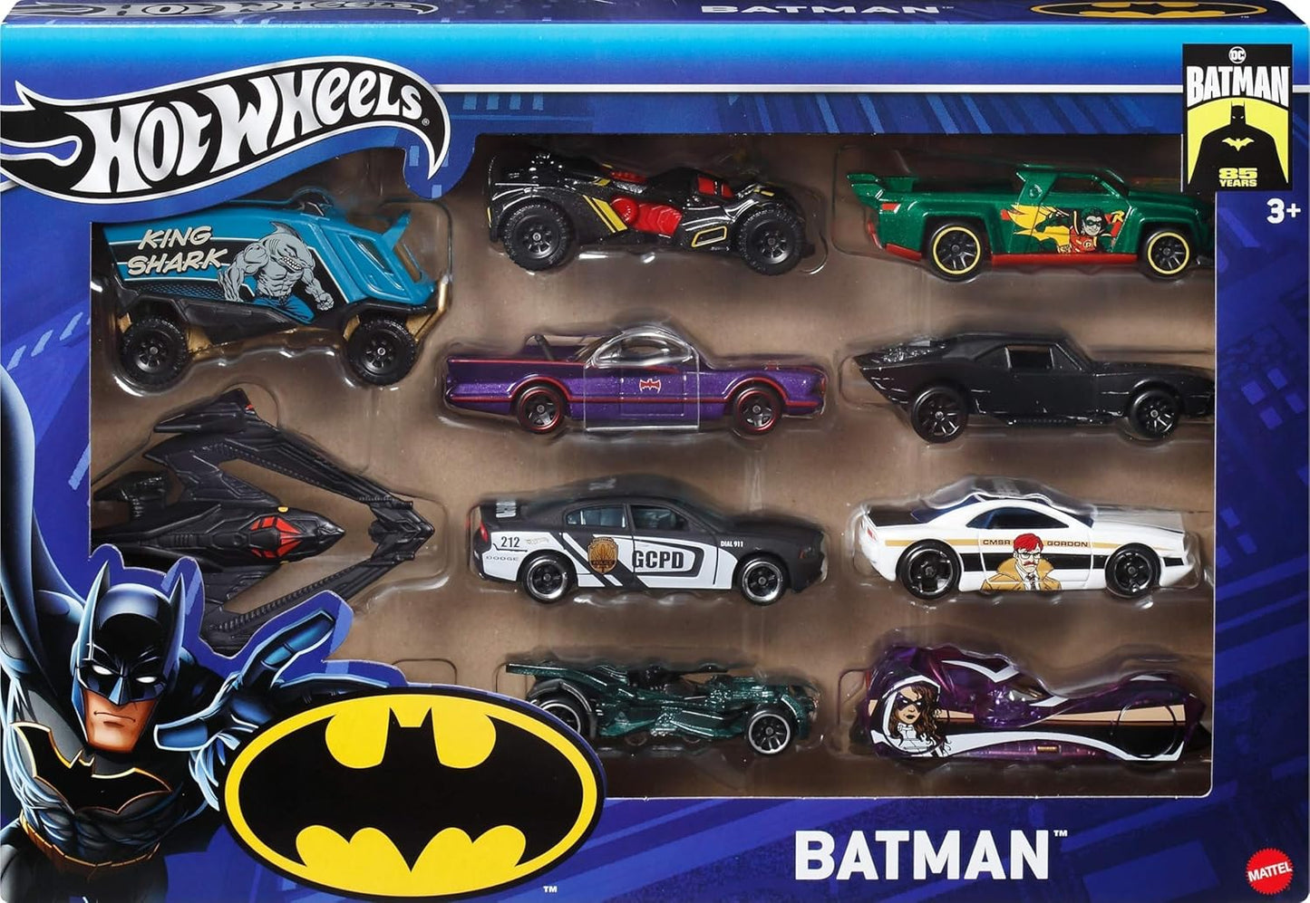 Hot Wheels Batman Cars, Assorted