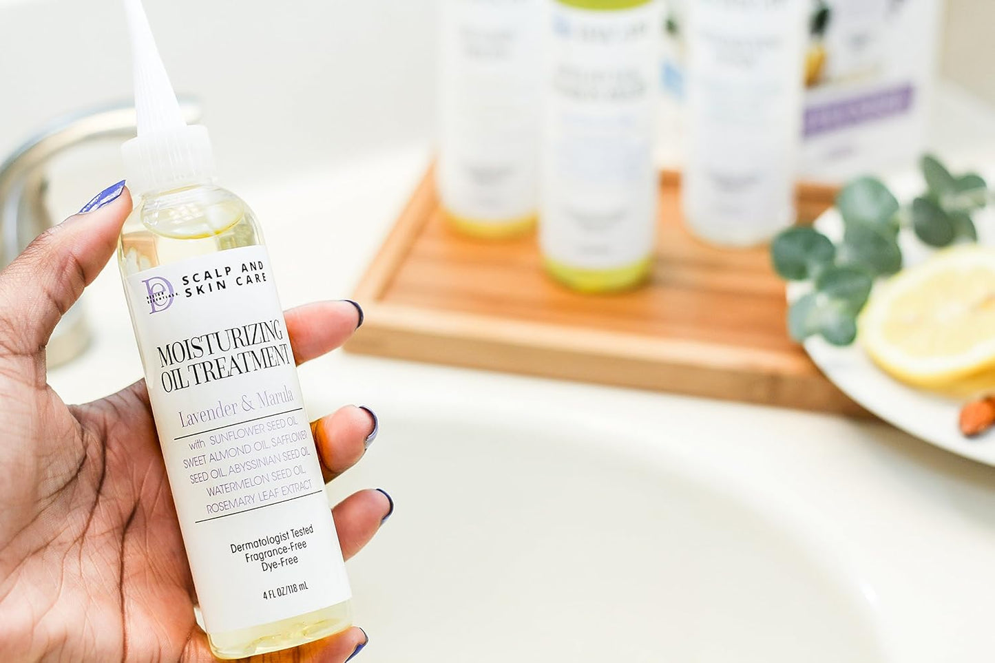 D/E SCALP & SKIN MOISTURE OIL 4