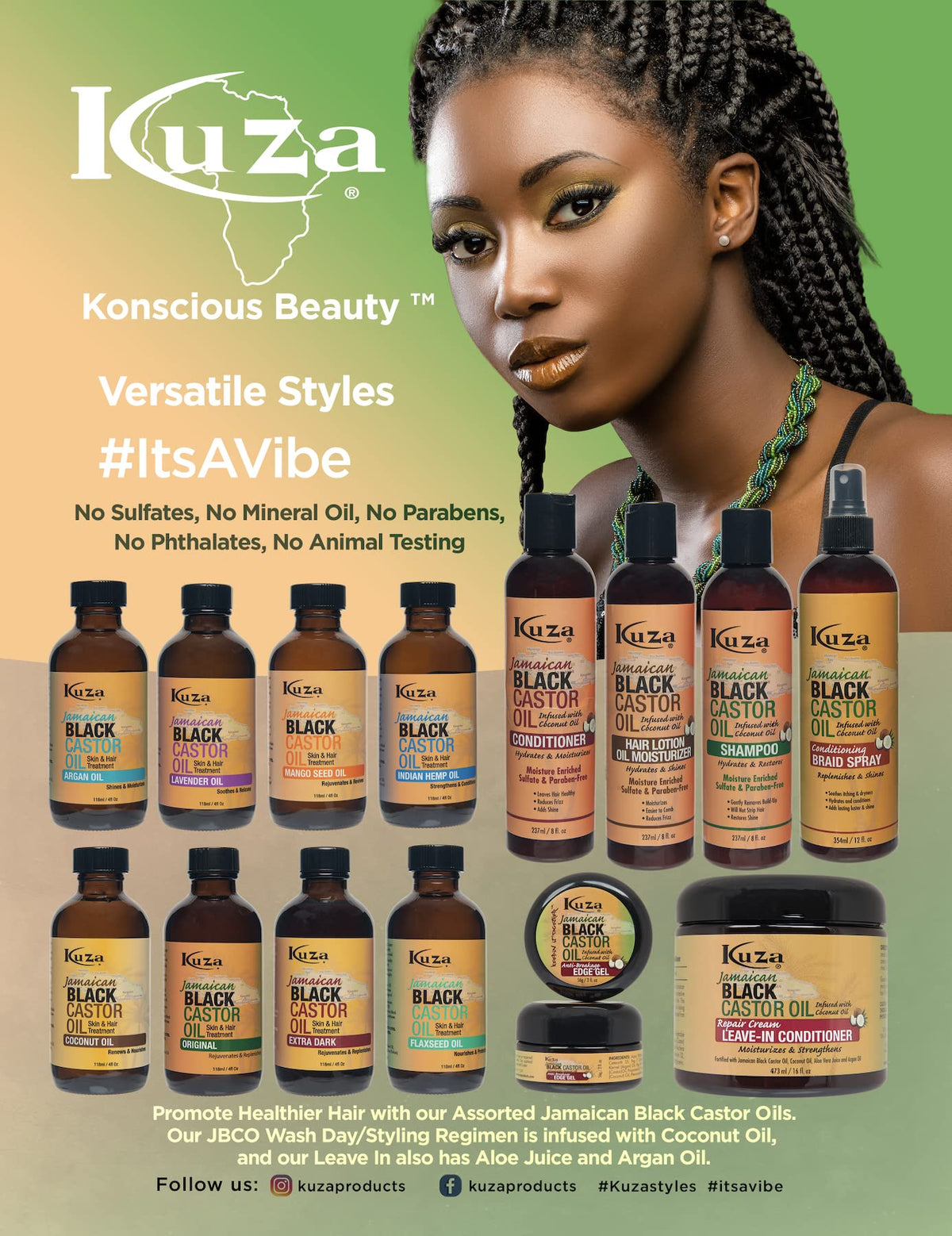 KUZA JBCO BRAID SPRAY        2Z