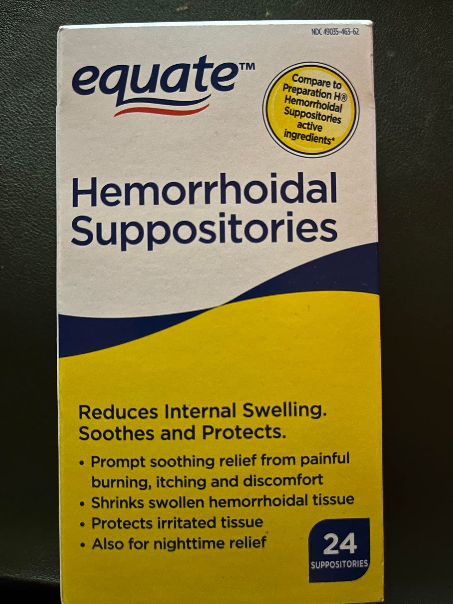 GNP HEMORRHOIDAL SUPPOSITORIES 12CT