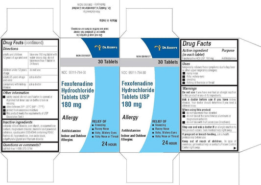FEXOFENADINE HCL TB 180MG 30 CPLT