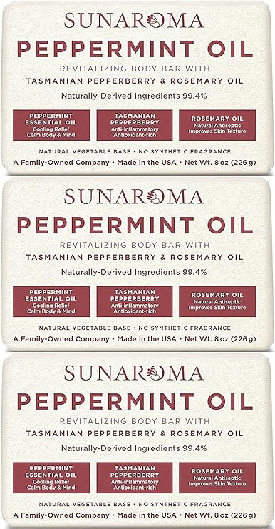 SUNAROMA PEPPERMINT HAND SOAP18