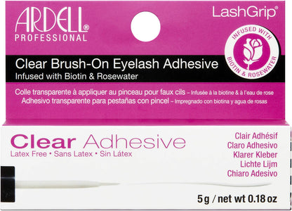 Ardell Lashgrip Adhesive Clear 0.25oz Tube (Black Package)