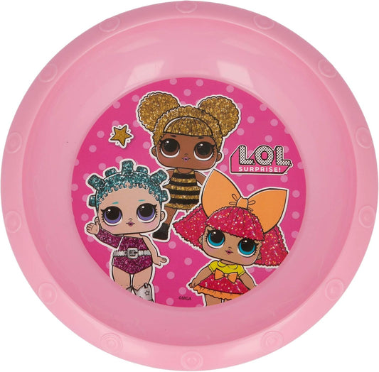 Unique Patterned Round 9" Paper Plates - LOL Surprise!, 8 count