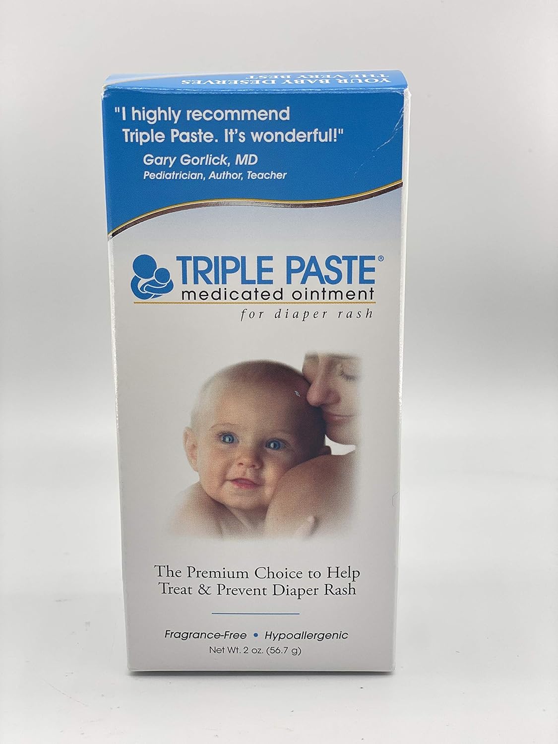 TRIPLE PASTE DIAPER RASH CREAM 8OZ