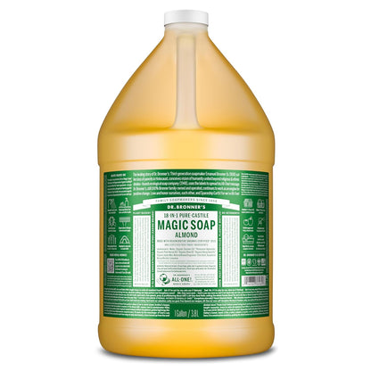 DR. BRONNER'S Magic Pure Castile Liquid Soap - Almond, 2 oz
