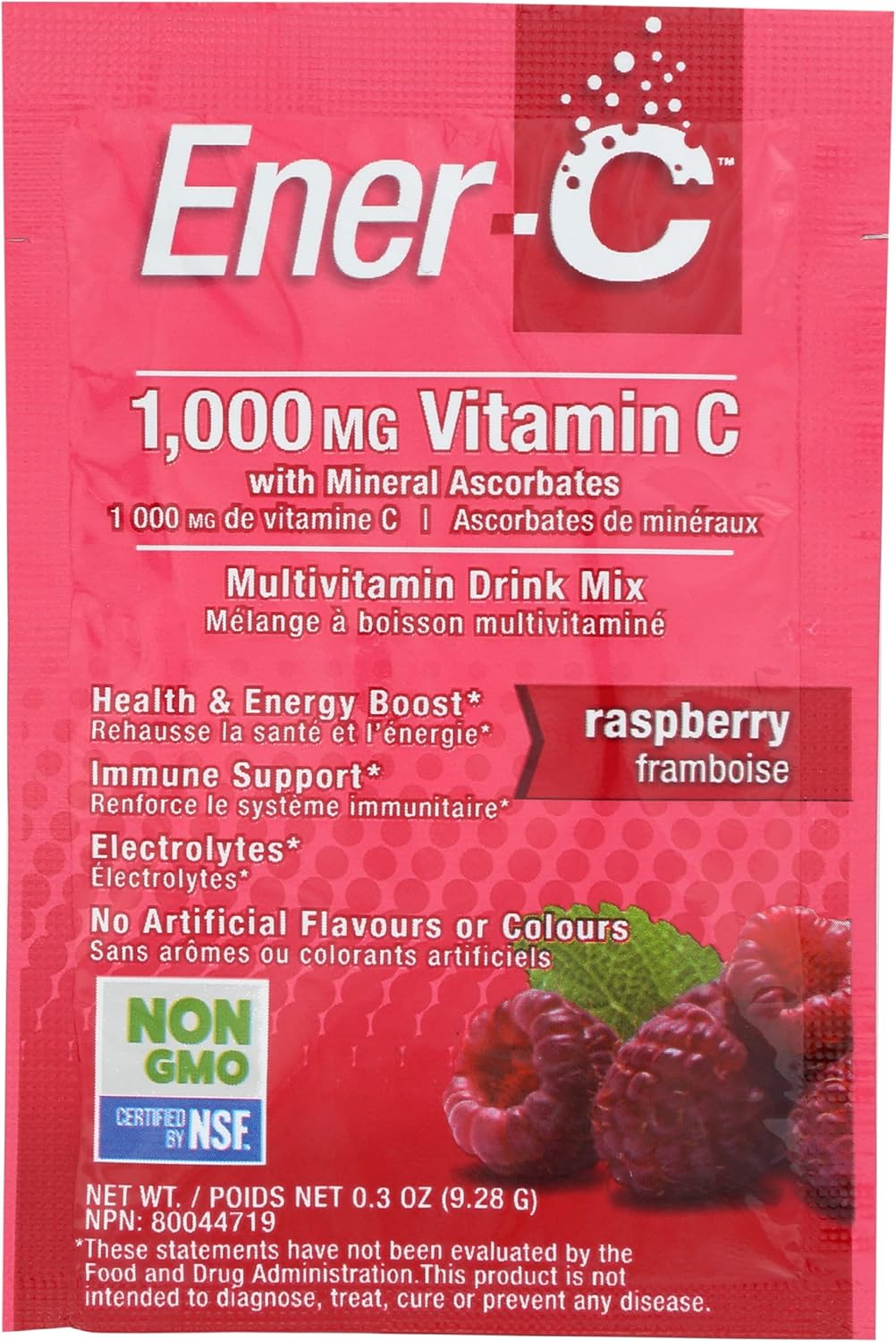 ENER-C ENER-C,RASPBERRY,1000MG