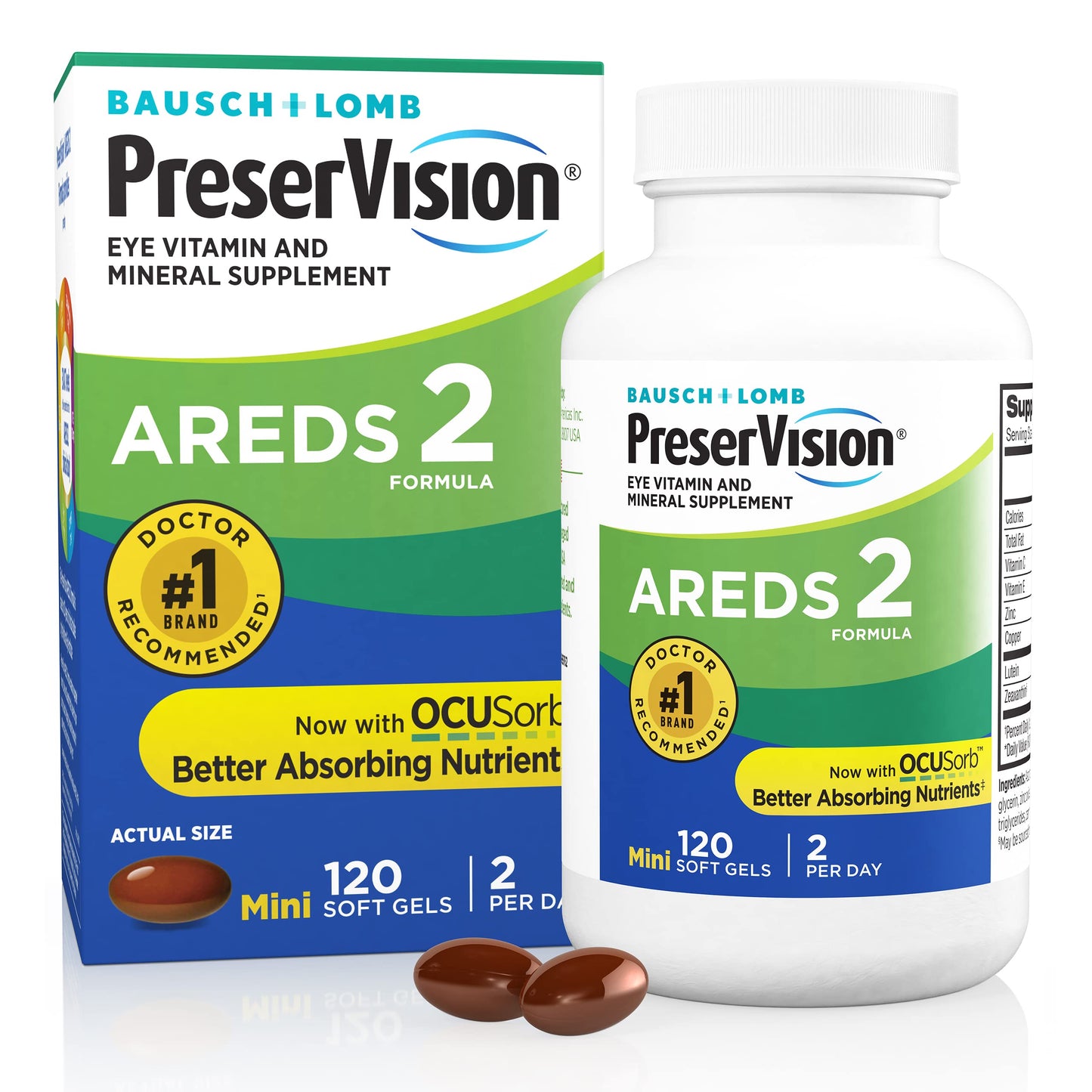 OCULAR VITAMIN AND MINERAL TAB 60CT GCP