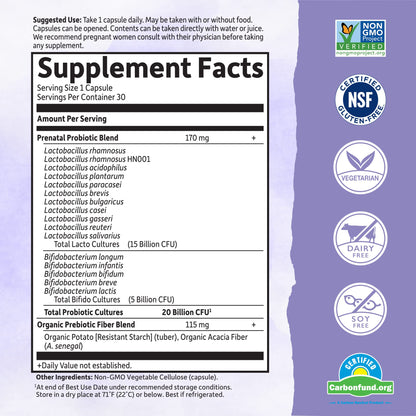 PROBIOTIC,PRENATAL,FLORA