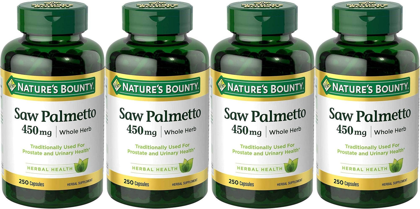 SAW PALMETTO 450MG CAP 100CT NAT BOUNTY